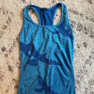 Oiselle Flyte Tank (size xs, pacific blue)